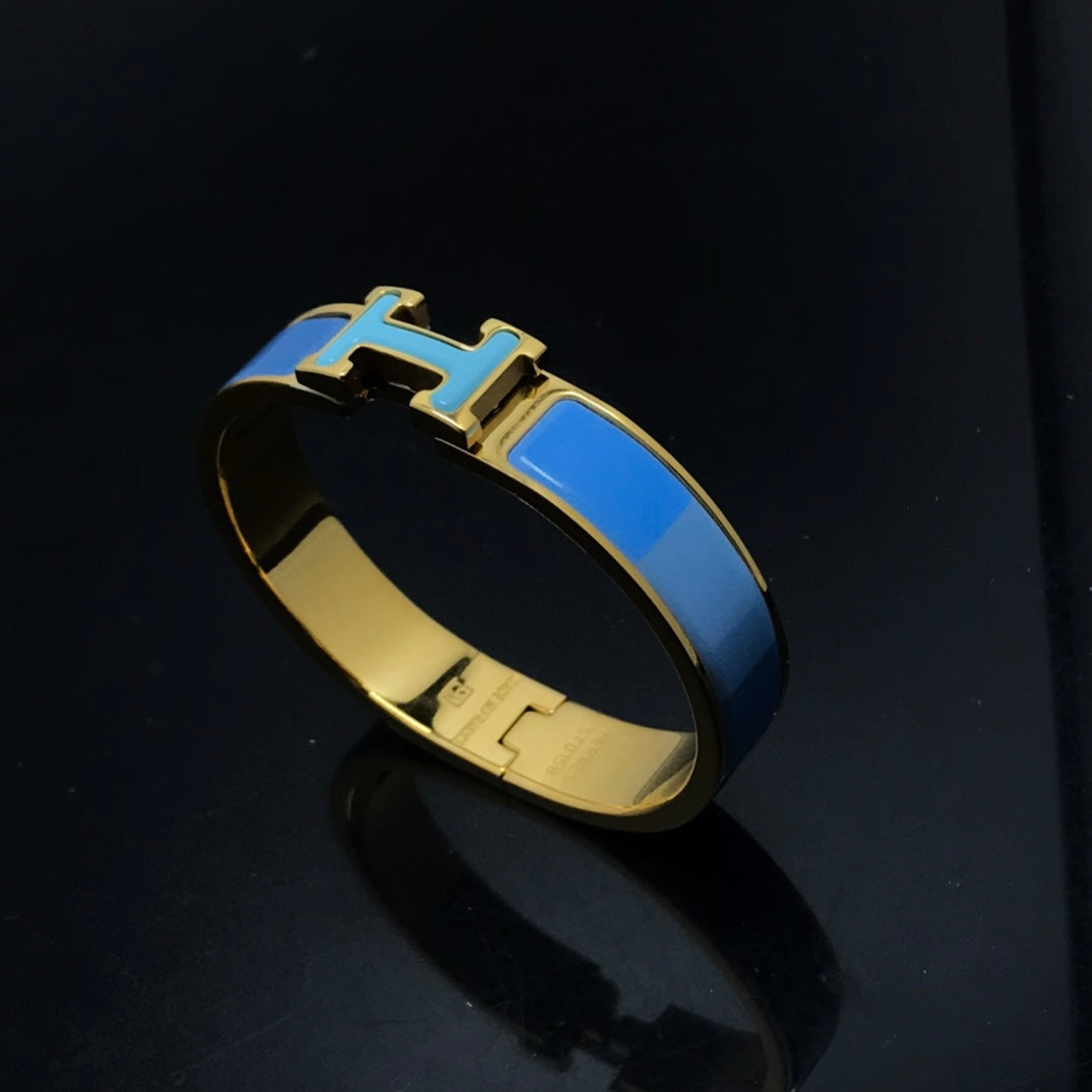 [Royal Jewellery]H BRACELET BLUE RAINBOW CERAMIC