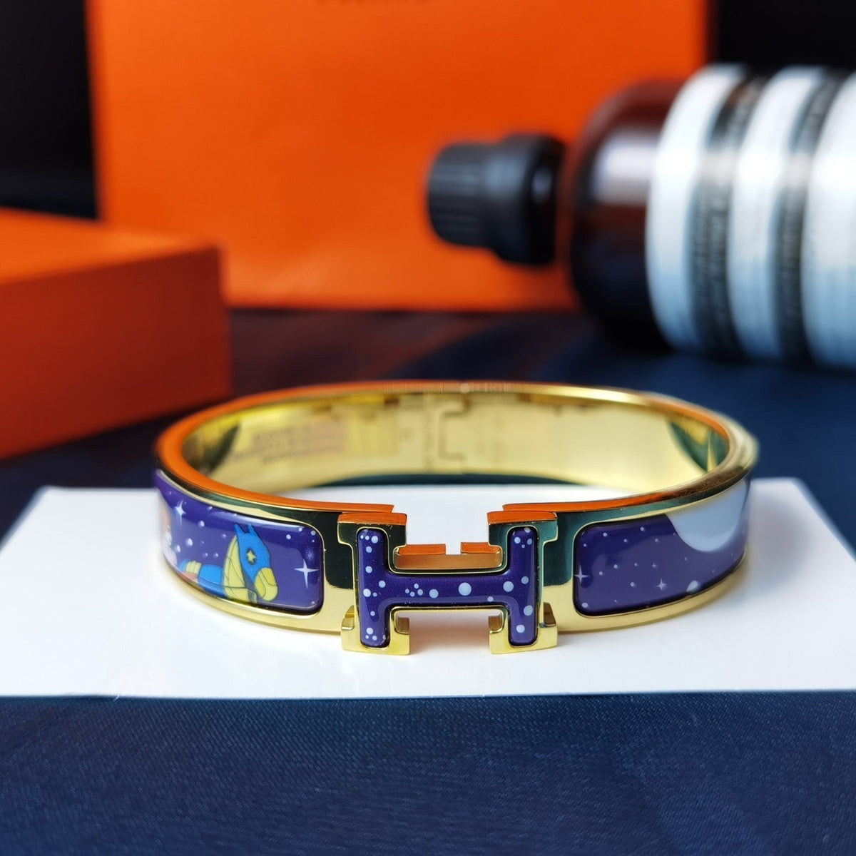 [Royal Jewellery]H STAR AND MOON BRACELET 12MM