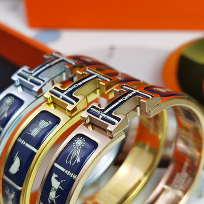 [Royal Jewellery]H COUVERTURES DARK BLUE BRACELET