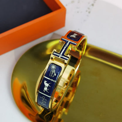[Royal Jewellery]H COUVERTURES DARK BLUE BRACELET