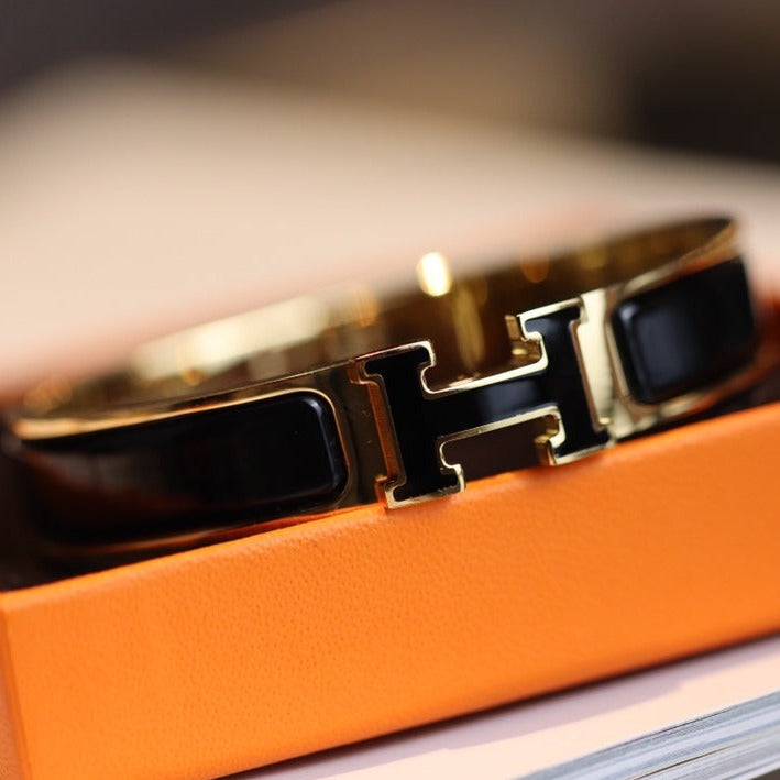 [Royal Jewellery]H BRACELET 12MM GOLD
