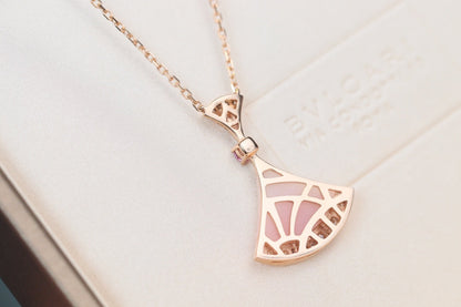 [ROYAL]DREAM NECKLACE PINK MOP DIAMOND