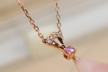 [ROYAL]DREAM NECKLACE PINK MOP DIAMOND