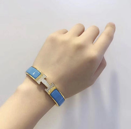 [Royal Jewellery]H CLOUD BLUE BRACELET GOLD DIAMOND