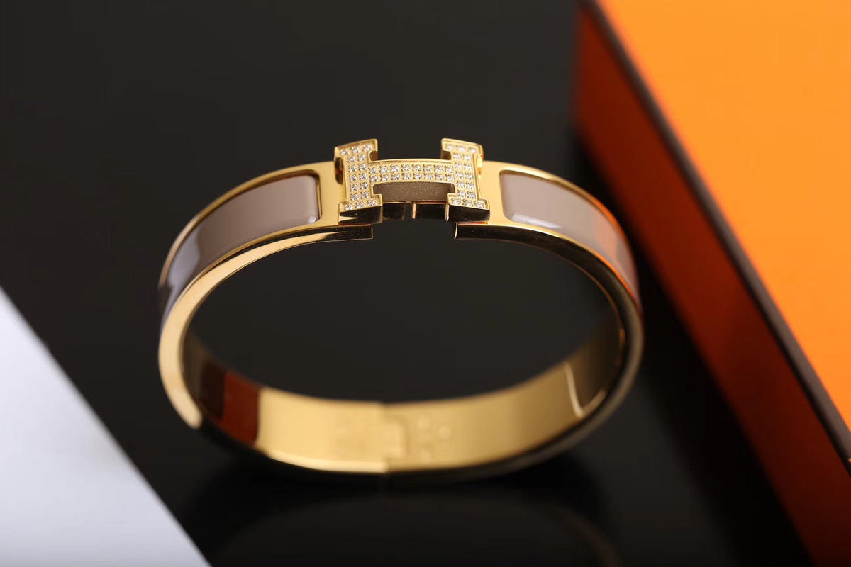 [Royal Jewellery]H BRACELET GOLD DIAMOND
