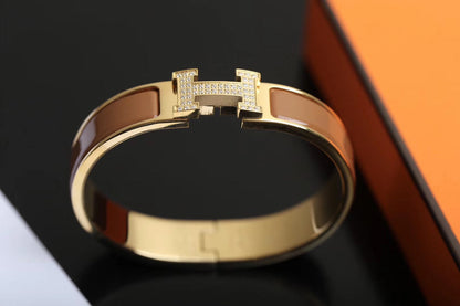 [Royal Jewellery]H BRACELET GOLD DIAMOND