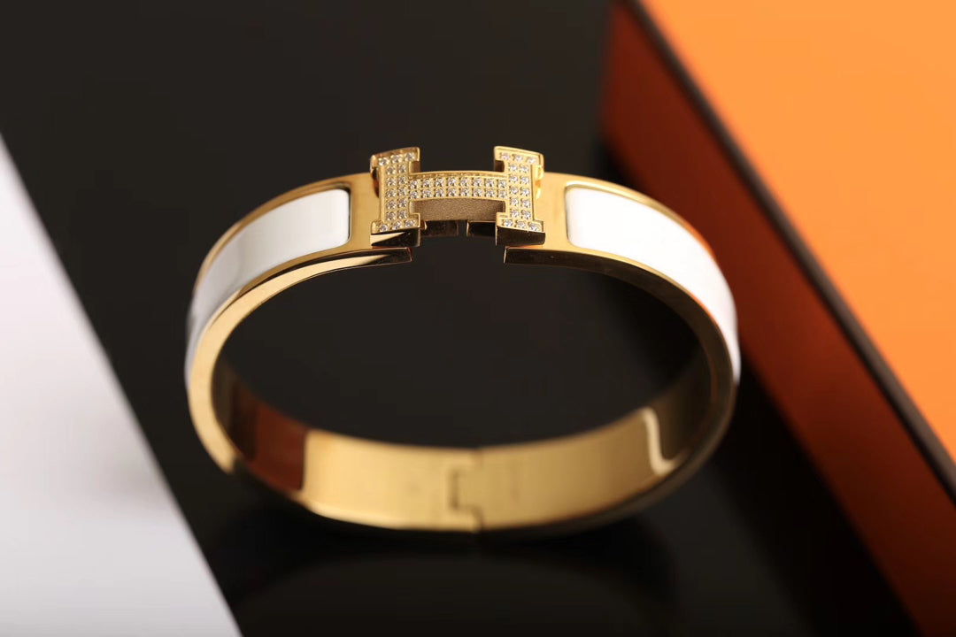 [Royal Jewellery]H BRACELET GOLD DIAMOND