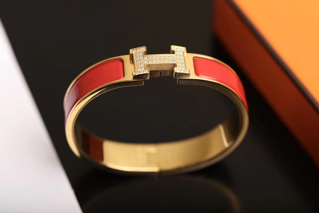 [Royal Jewellery]H BRACELET GOLD DIAMOND