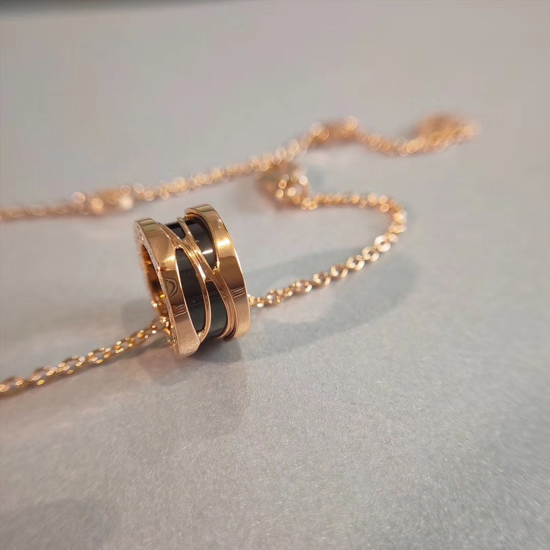 [ROYAL]ZERO 1 NECKLACE PINK GOLD