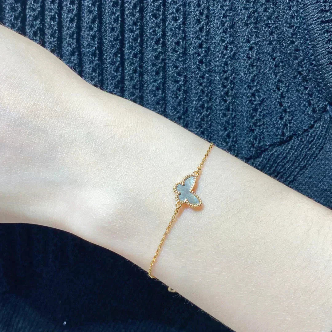 [ROYAL]BUTTERFLY DARK MOP BUTTERFLY BRACELET