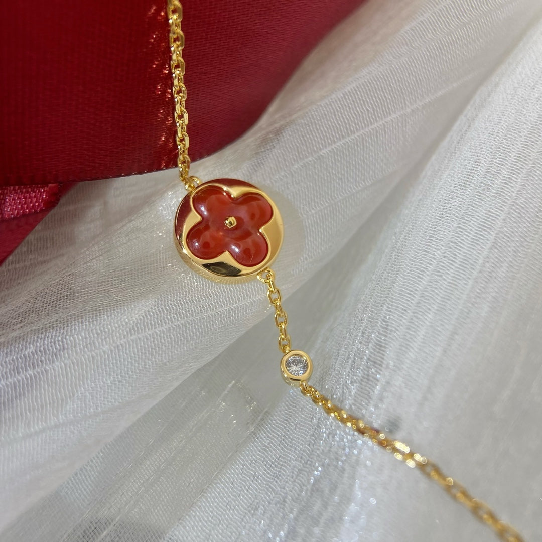 [ROYAL]SUN PEDANT CARNELIAN BRACELET