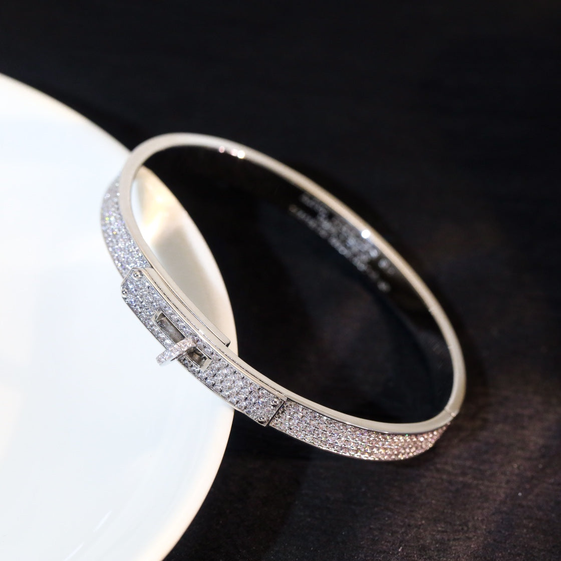 [Royal Jewellery]KELLY BRACELET DIAMOND PAVED