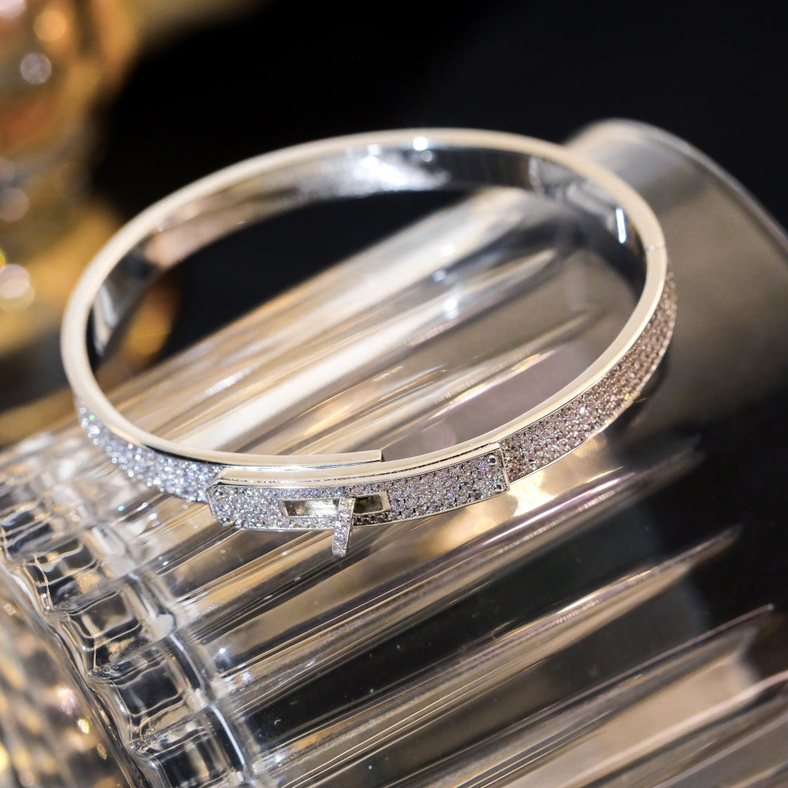 [Royal Jewellery]KELLY BRACELET DIAMOND PAVED