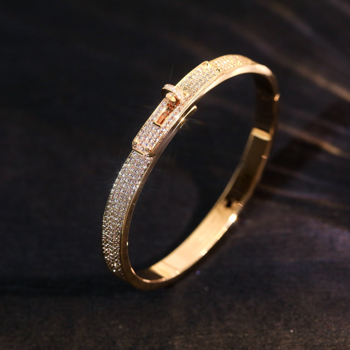 [Royal Jewellery]KELLY BRACELET DIAMOND PAVED