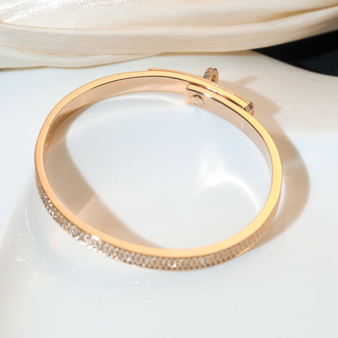 [Royal Jewellery]KELLY BRACELET DIAMOND PAVED