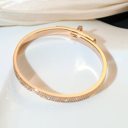 [Royal Jewellery]KELLY BRACELET DIAMOND PAVED