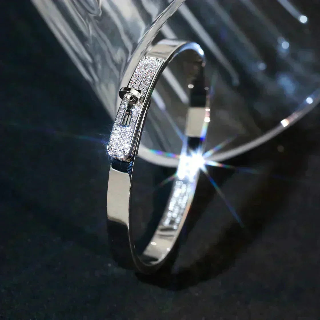 [Royal Jewellery]KELLY SILVER DIAMOND BRACELET