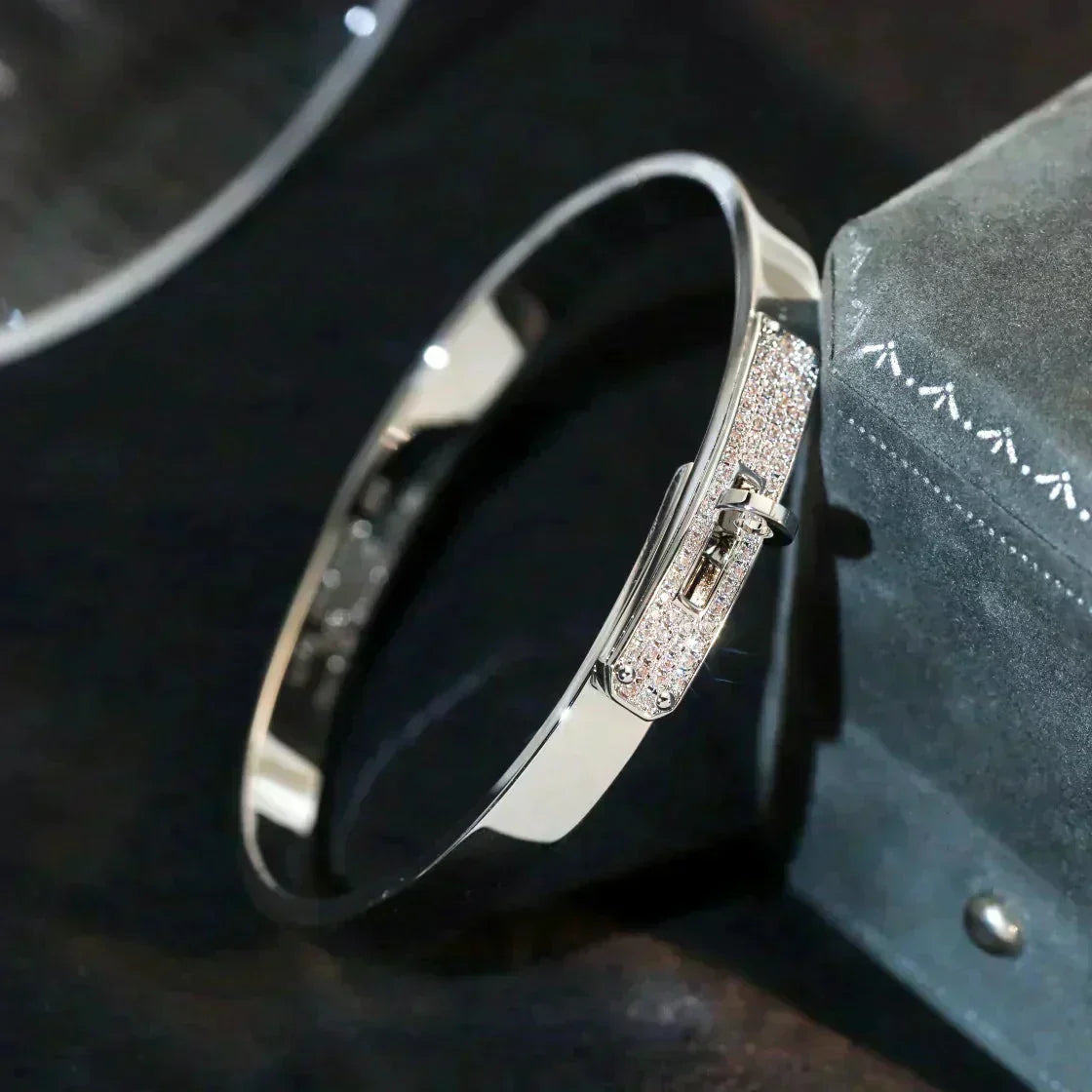[Royal Jewellery]KELLY SILVER DIAMOND BRACELET