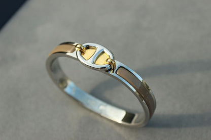 [Royal Jewellery]CLIC CHAINE SILVER BRACELET