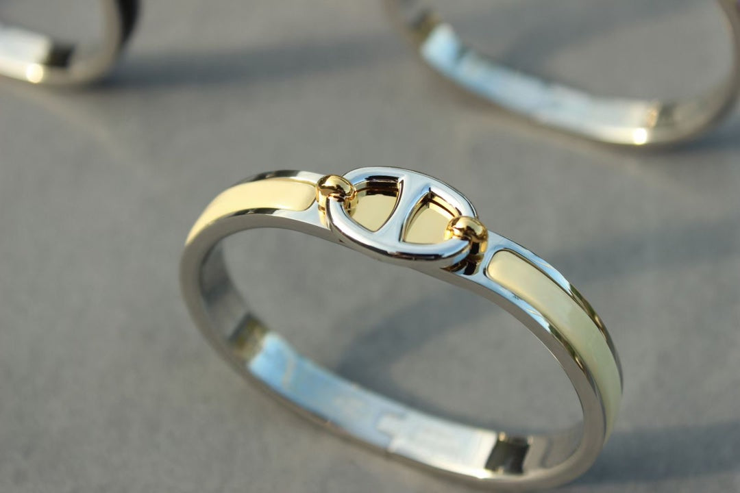 [Royal Jewellery]CLIC CHAINE SILVER BRACELET
