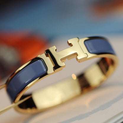 [Royal Jewellery]H BRACELET 12MM BLUE GRAY