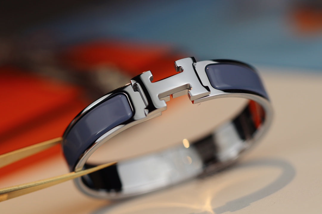 [Royal Jewellery]H BRACELET 12MM BLUE GRAY
