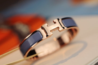 [Royal Jewellery]H BRACELET 12MM BLUE GRAY