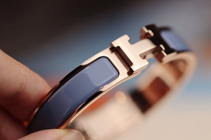 [Royal Jewellery]H BRACELET 12MM BLUE GRAY