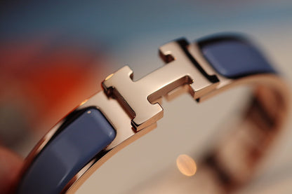 [Royal Jewellery]H BRACELET 12MM BLUE GRAY