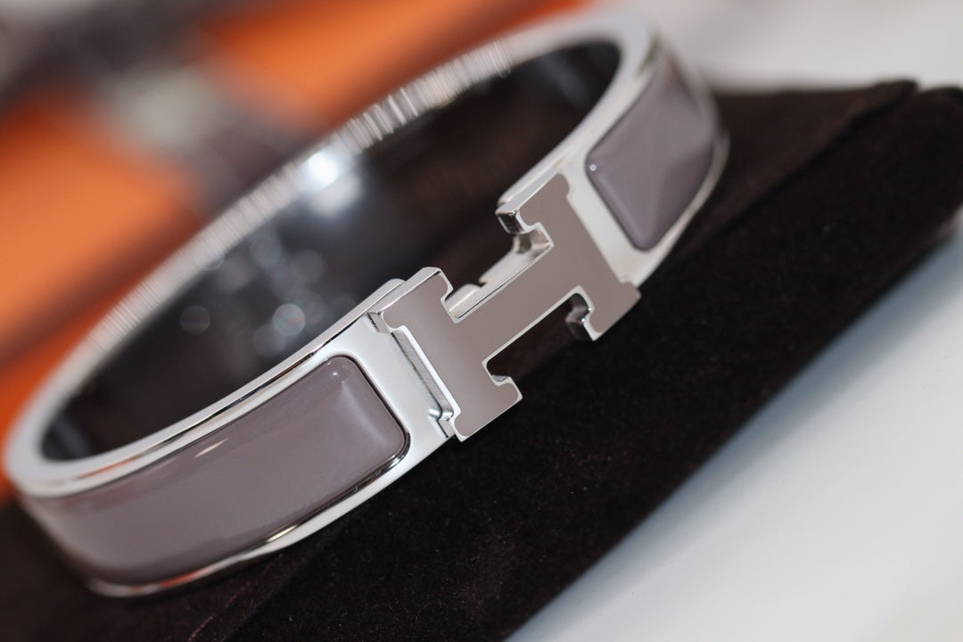 [Royal Jewellery]H BRACELET 12MM BROWN
