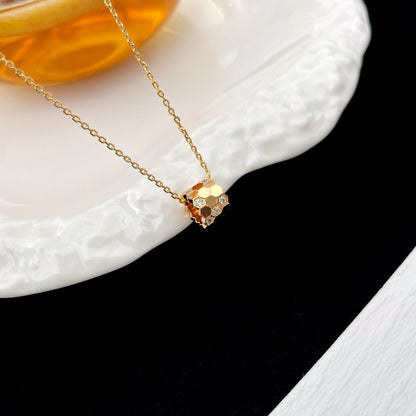 [ROYAL]BEE MINI PEDANT DIAMOND NECKLACE