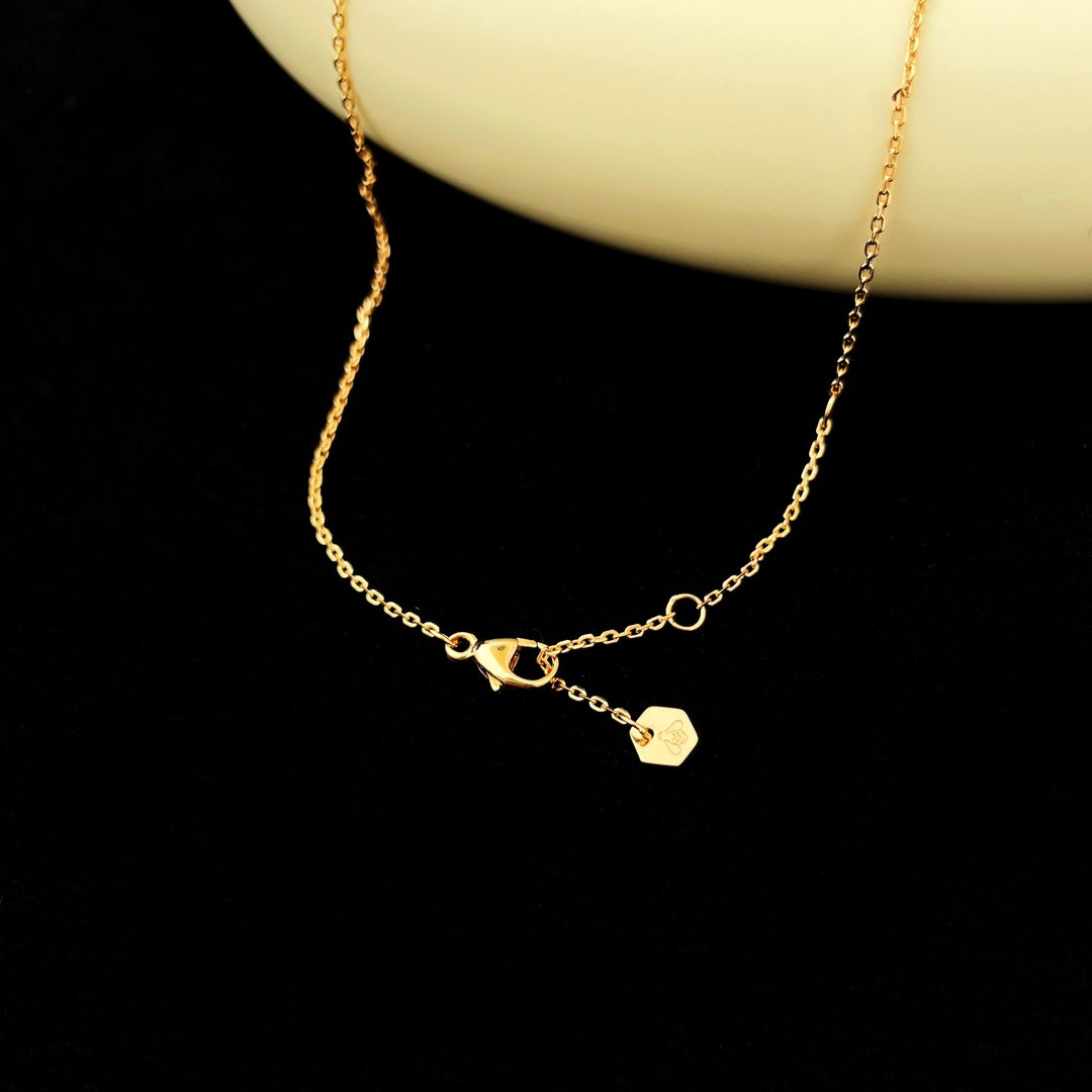 [ROYAL]BEE MINI PEDANT DIAMOND NECKLACE