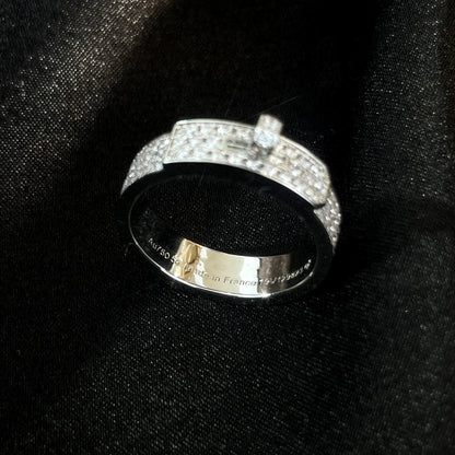 [ROYAL]KELLY SILVER DIAMOND RING