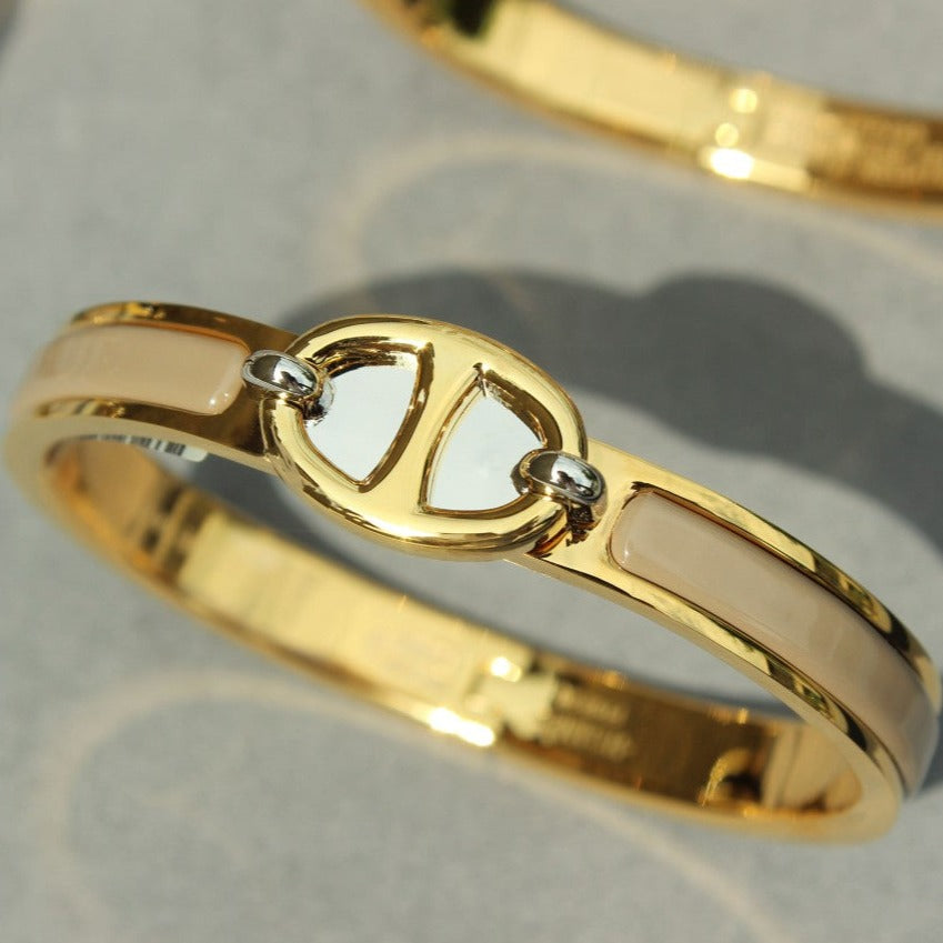 [Royal Jewellery]CLIC CHAINE GOLD BRACELET