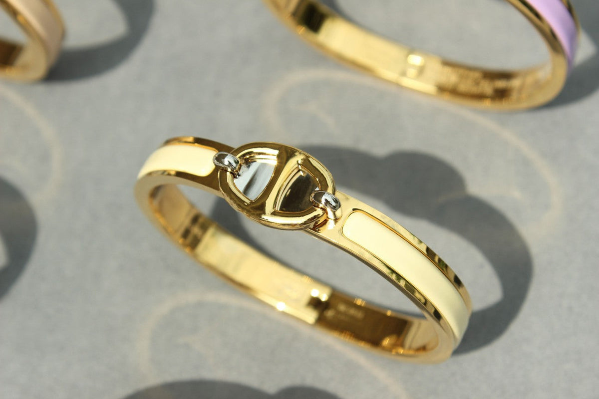 [Royal Jewellery]CLIC CHAINE GOLD BRACELET