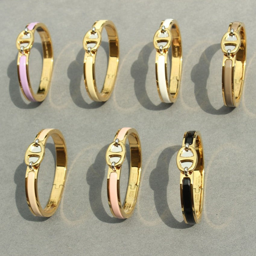 [Royal Jewellery]CLIC CHAINE GOLD BRACELET