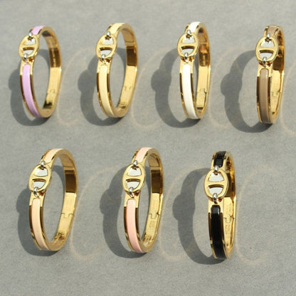 [Royal Jewellery]CLIC CHAINE GOLD BRACELET