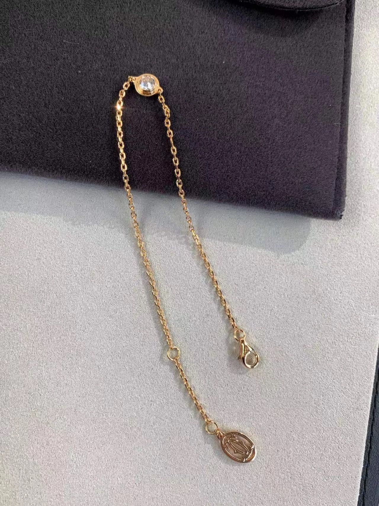 [Royal Jewellery]DAMOUR DIAMOND LINK BRACELET
