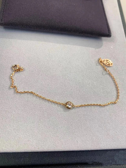 [Royal Jewellery]DAMOUR DIAMOND LINK BRACELET