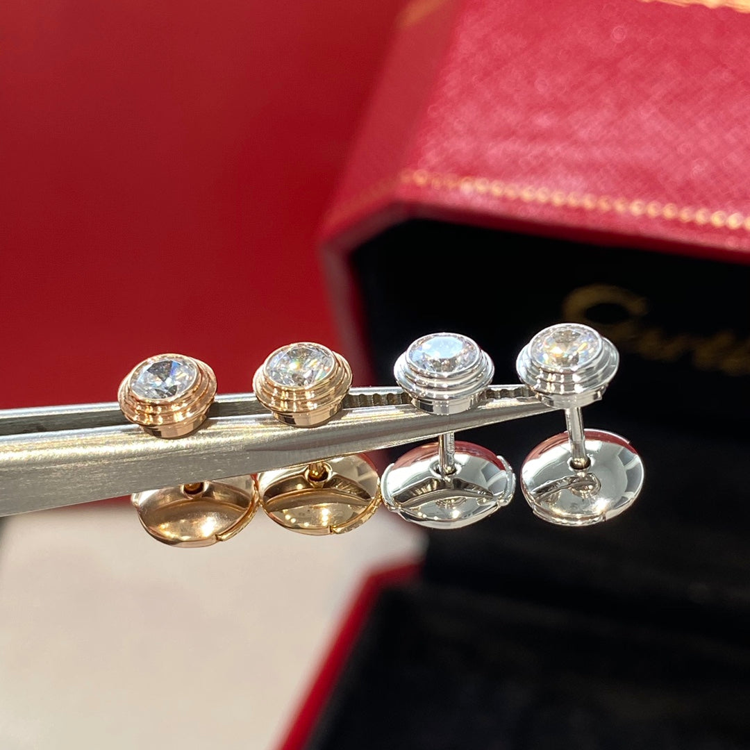 [ROYAL]DAMOUR DIAMOND EARRINGS