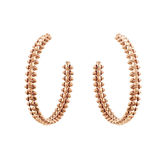 [ROYAL]CLASH LARGE HOOP EARRINGS