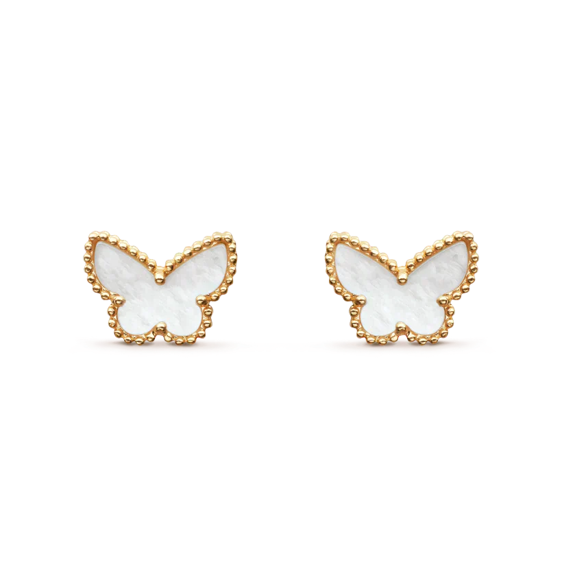 [ROYAL]SWEET BUTTERFLY MOP EARSTUDS