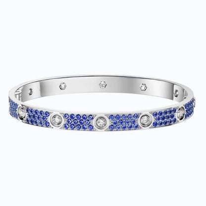 [Royal Jewellery]Classic 6.1mm Love Bracelet 10-Diamond Full Pavé