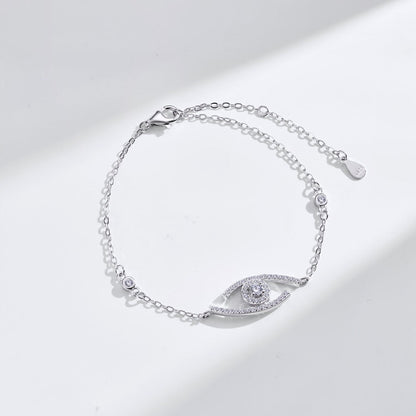 [Royal Jewellery]Lucky Eye Pave-Set Diamond Bracelet