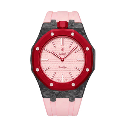 Royal Oak Pop Exclusive Gehäuse aus Karbonfaser & Silikonarmband