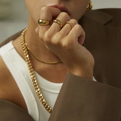 [Royal&Vicky]Elise Gold Ring