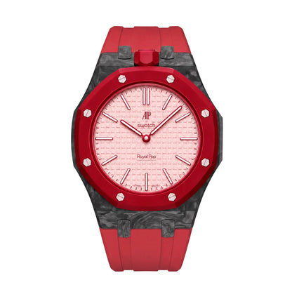 Royal Oak Pop Exclusive Gehäuse aus Karbonfaser & Silikonarmband