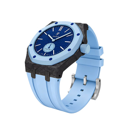 Royal Oak Pop Exclusive Gehäuse aus Karbonfaser & Silikonarmband