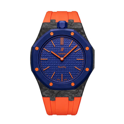 Royal Oak Pop Exclusive Gehäuse aus Karbonfaser & Silikonarmband