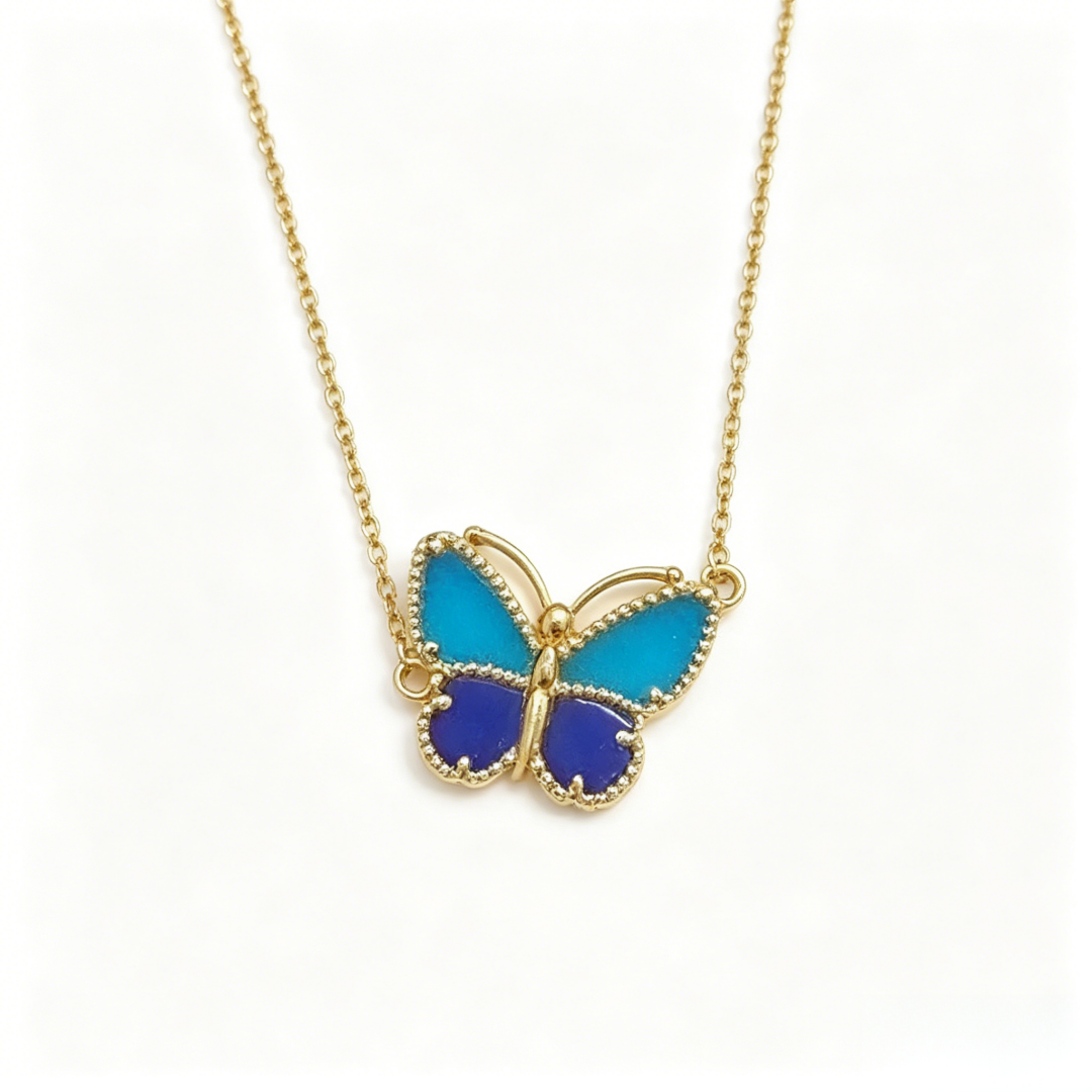 [Royal Jewellery] 2026 NEW LUCKY BUTTERFLY 1 MOTIFS NECKLACE